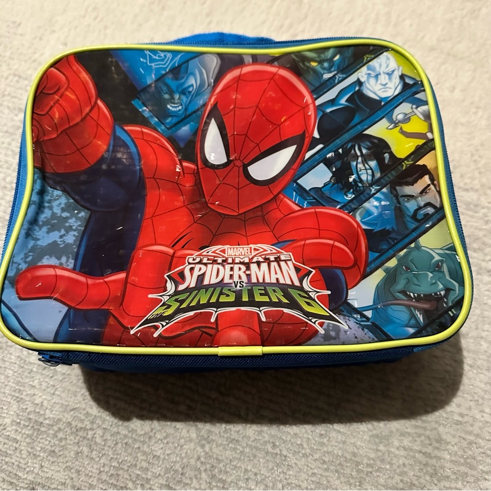Marvel Spider-Man vs Sinister Six Action Figure Playset - Red and Blue